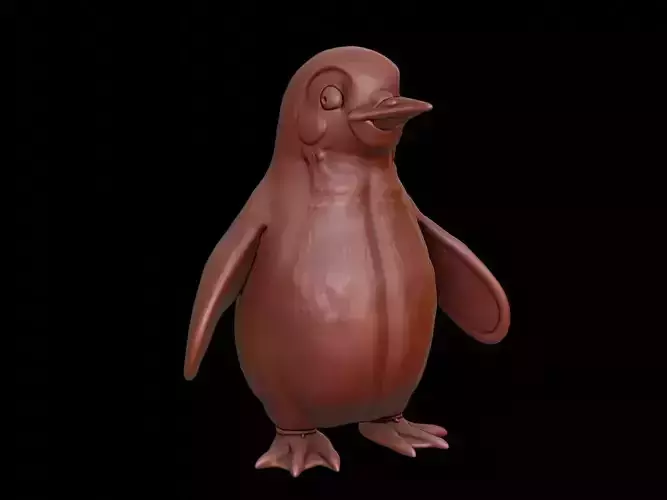 Penguin Animal Bust