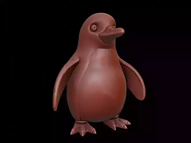 Penguin Animal Bust