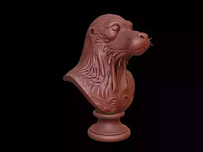 Seal Animal Bust