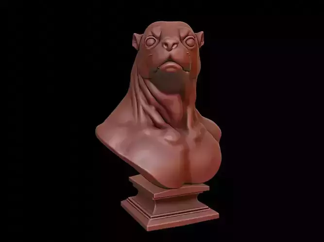 Seal Animal Bust