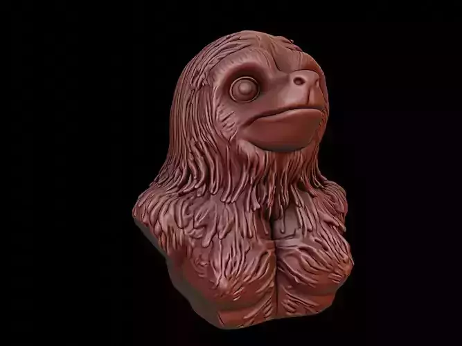 Sloth Animal Bust