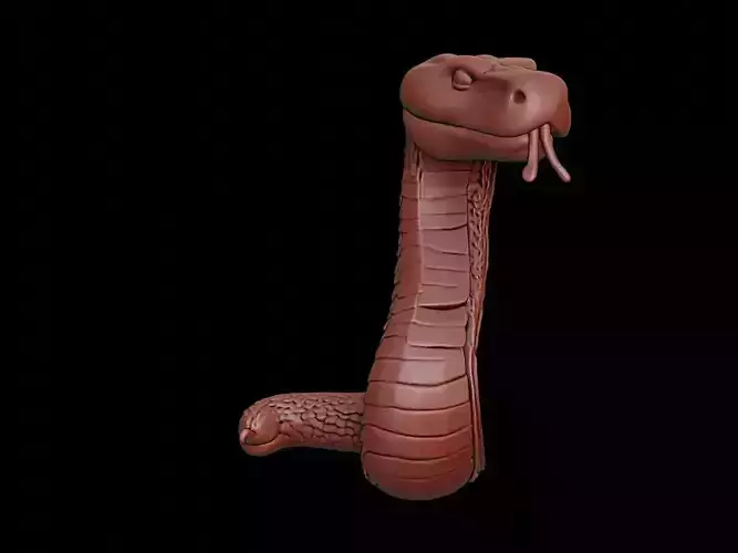 Snake Animal Bust