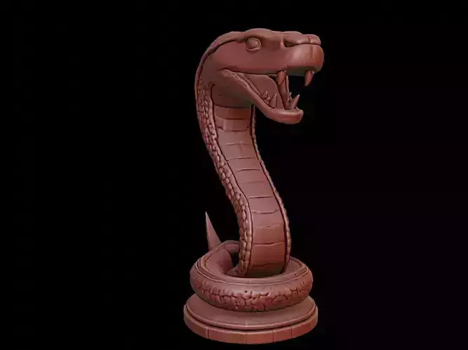 Snake Animal Bust