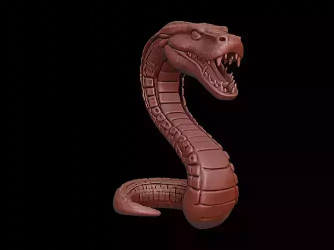 Snake Animal Bust