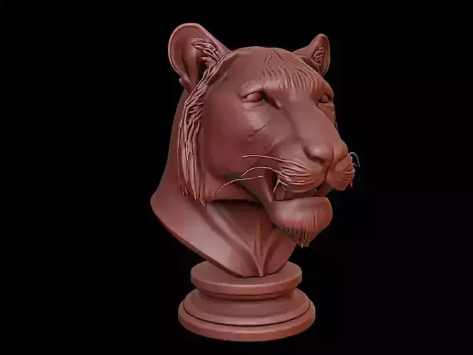 Tiger Animal Bust