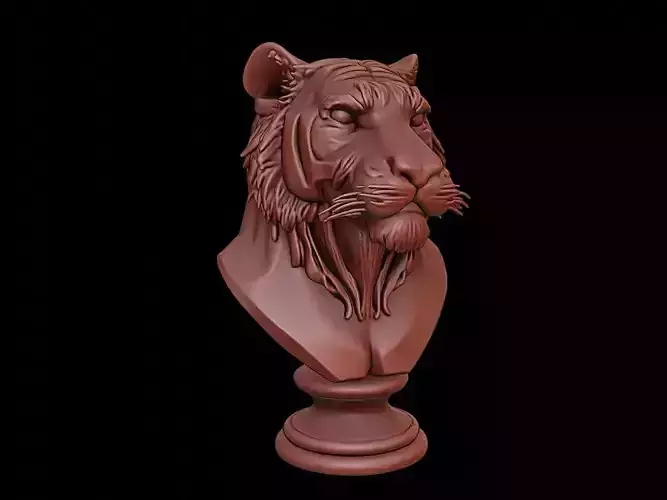 Tiger Animal Bust