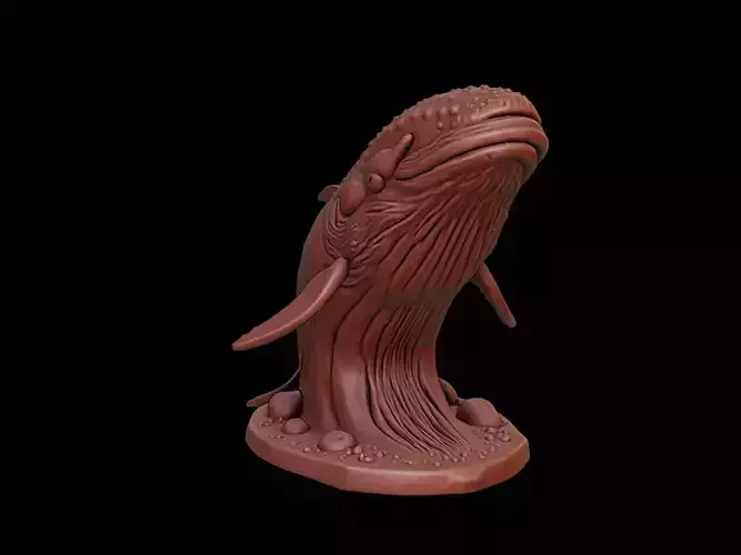 Whale Animal Bust