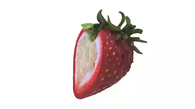 Half strawberry