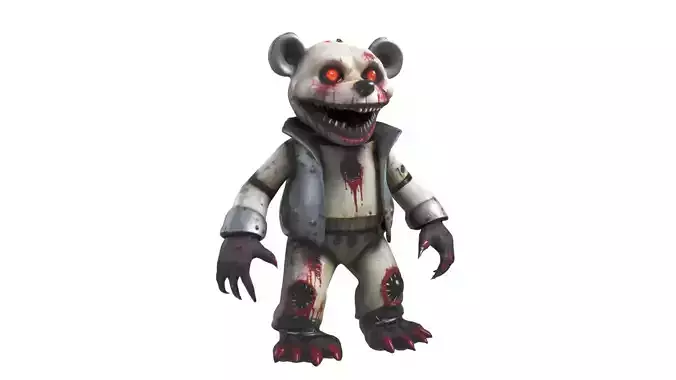 horror cartoon bear