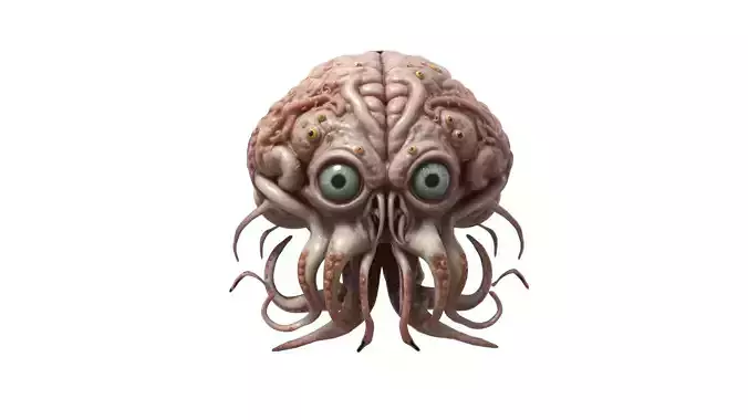 animated scarry brain 