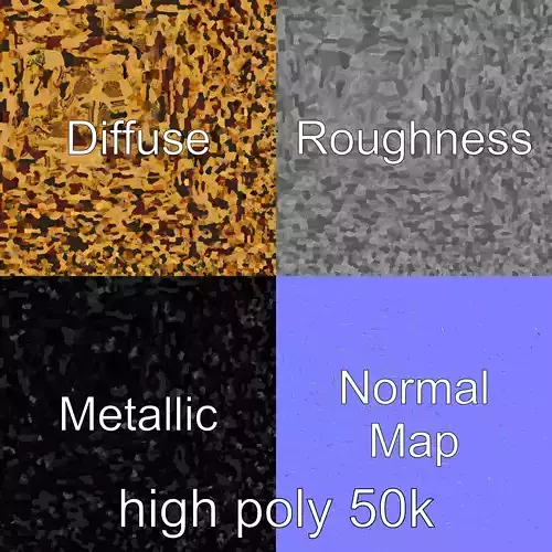 Vintage Cash Register Model Pack with Detailed Brass Etching Low-poly 3D model