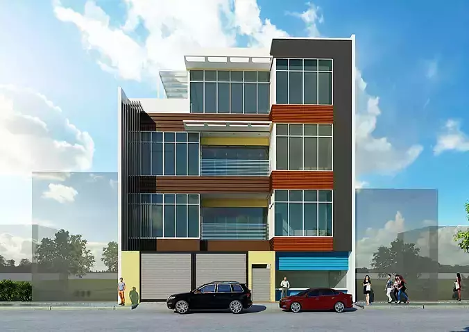 Four Storey Office Building