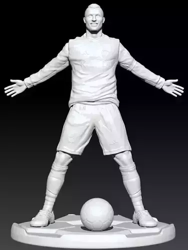 Cristiano Ronaldo Al NAsser 3D print model