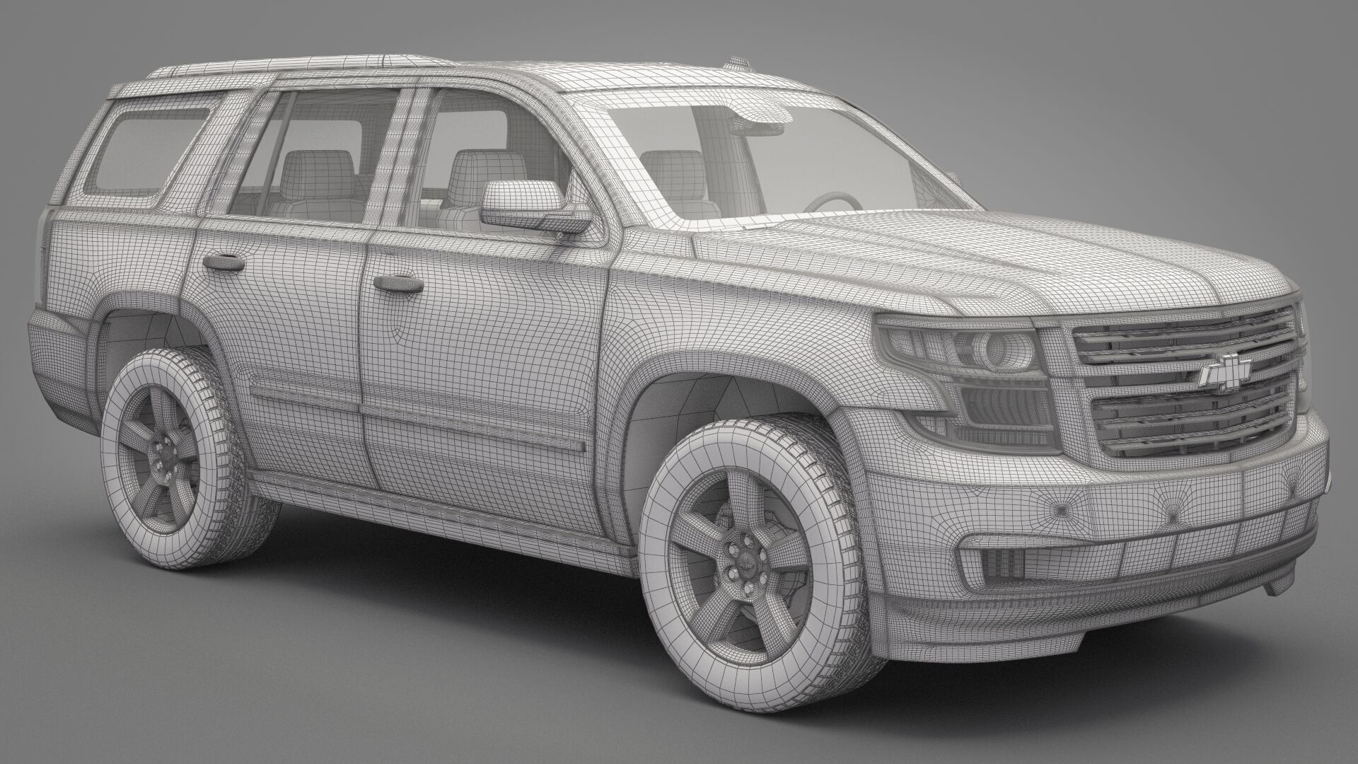 Generic Chevrolet SUV 3D model_19