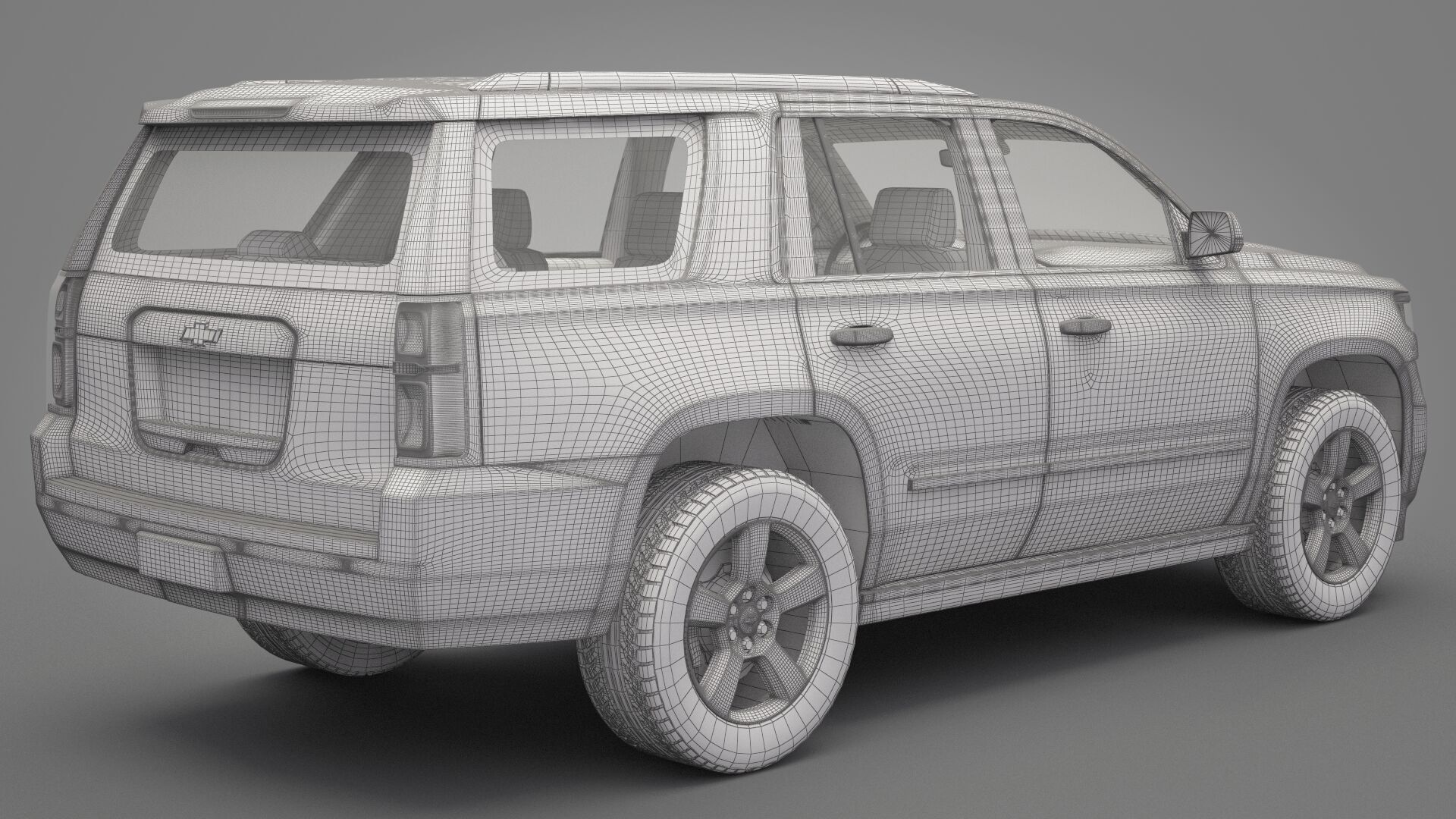 Generic Chevrolet SUV 3D model_20