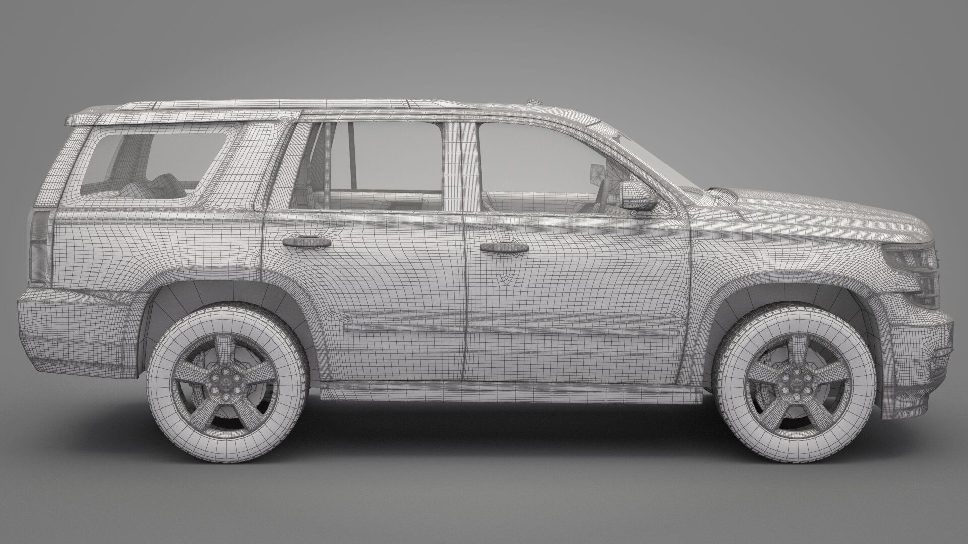 Generic Chevrolet SUV 3D model_25