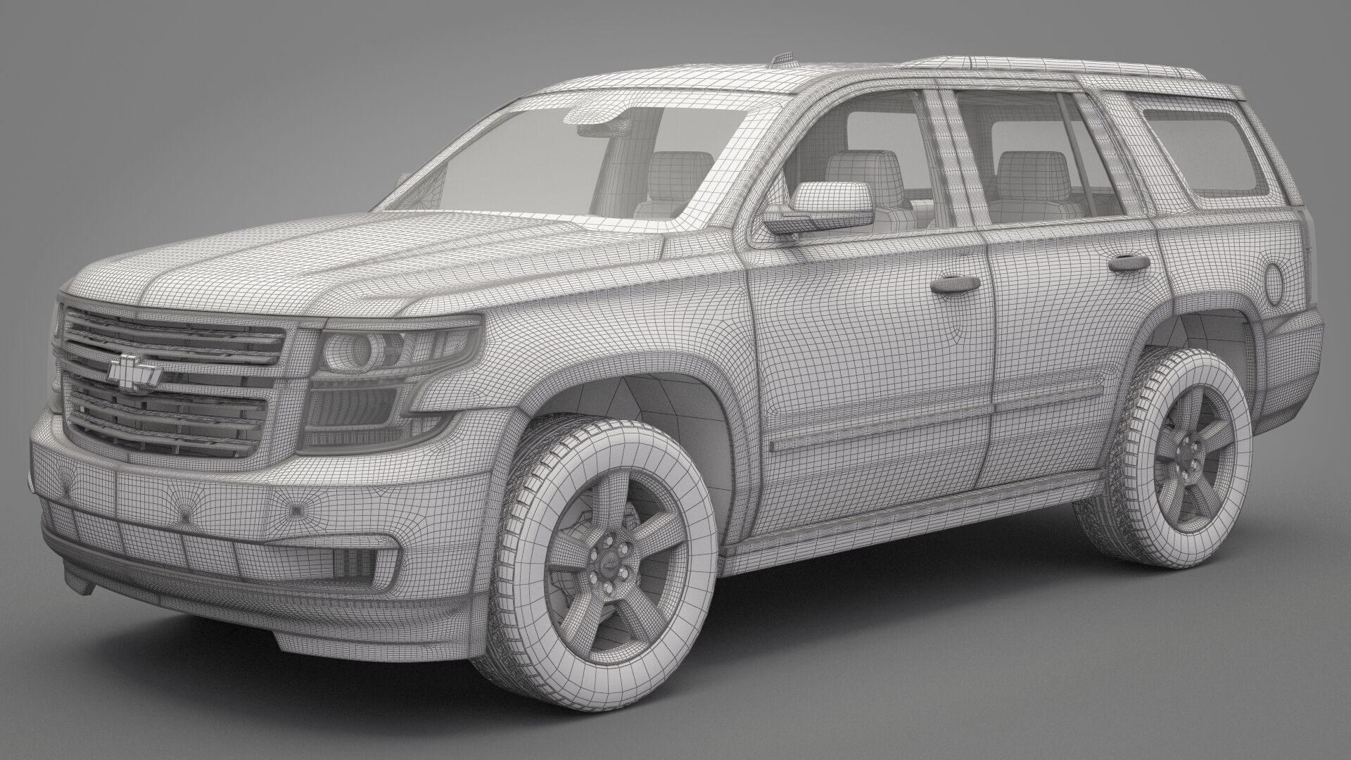 Generic Chevrolet SUV 3D model_18