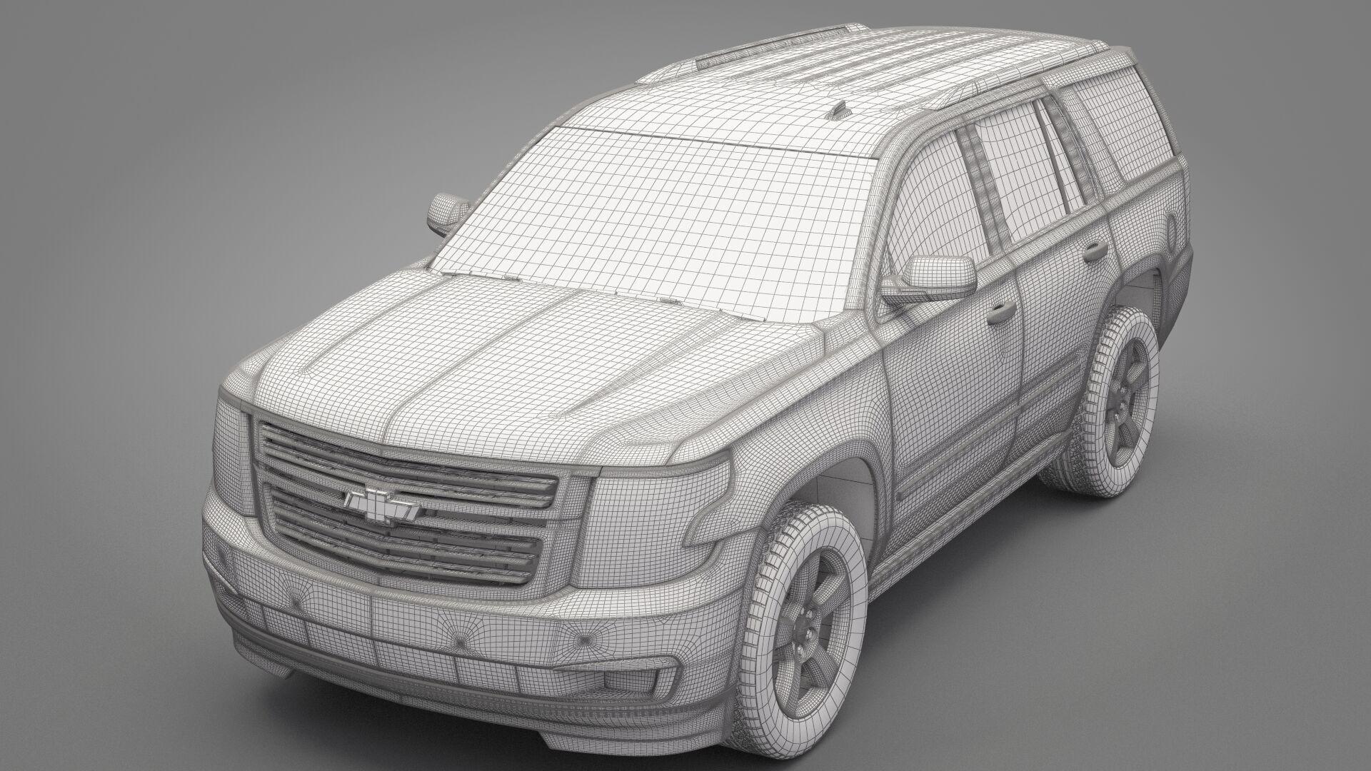 Generic Chevrolet SUV 3D model_26