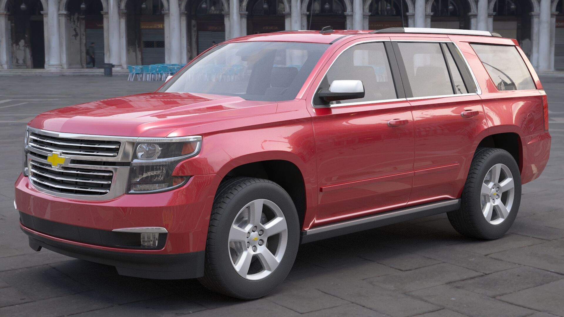 Generic Chevrolet SUV 3D model_2