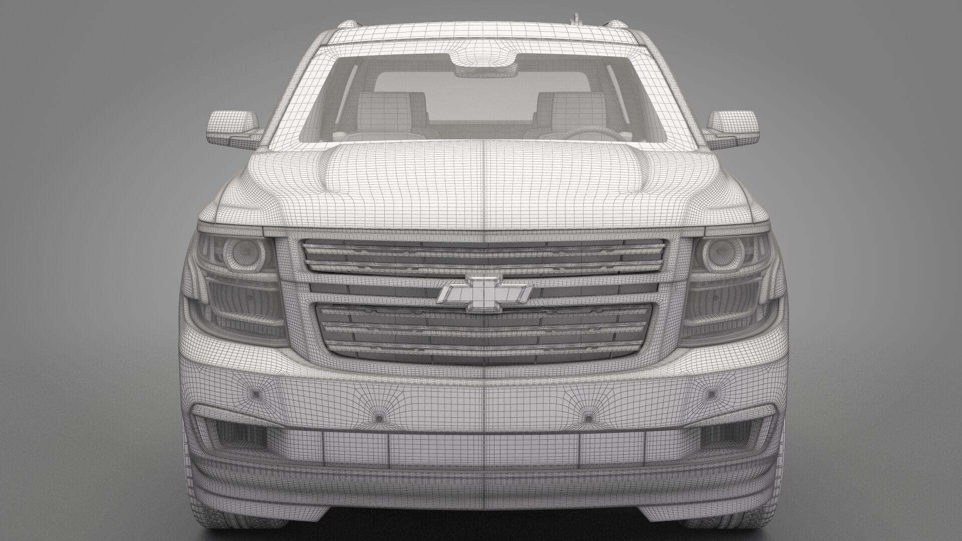 Generic Chevrolet SUV 3D model_22