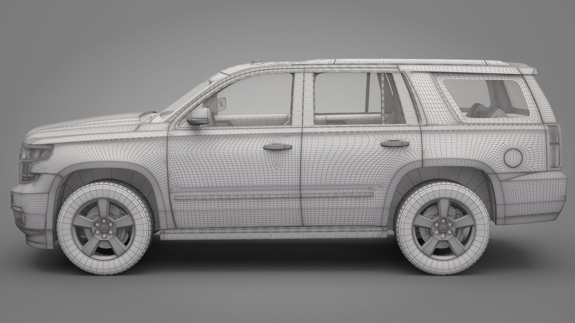Generic Chevrolet SUV 3D model_24