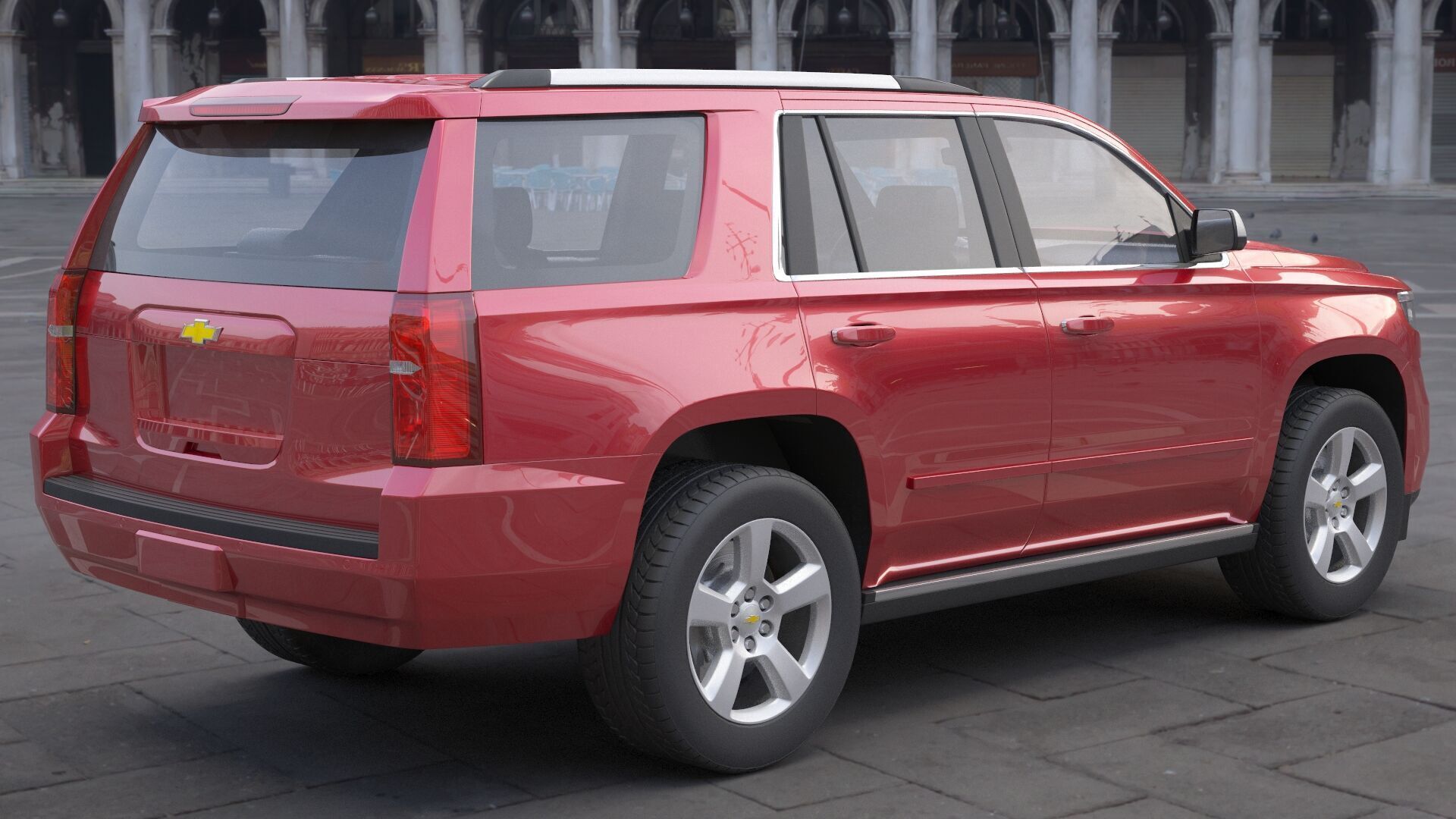 Generic Chevrolet SUV 3D model_3