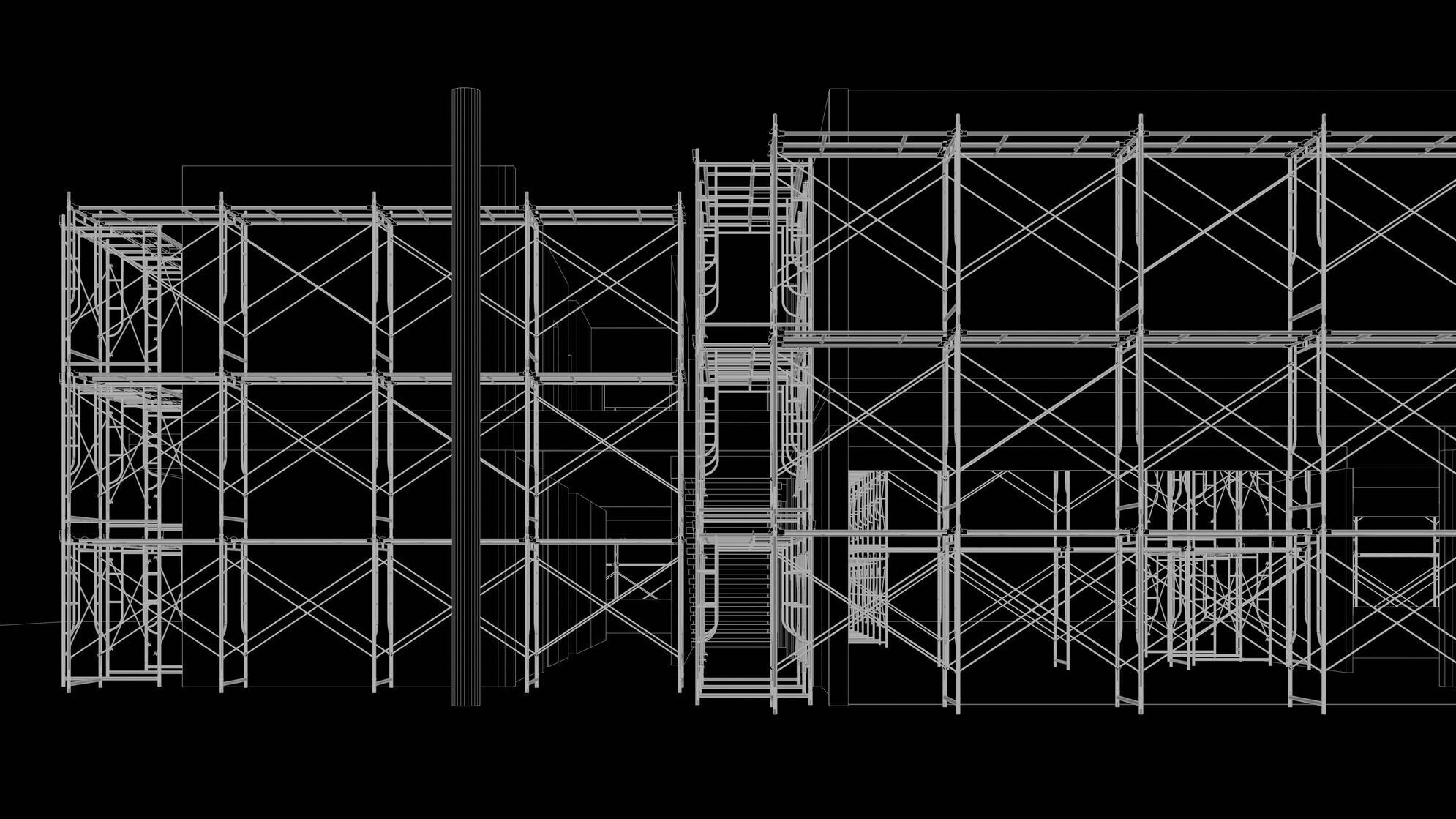 Building in construction scene 25-12 3D model_16