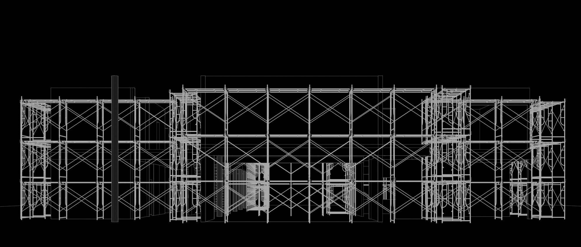 Building in construction scene 25-12 3D model_15