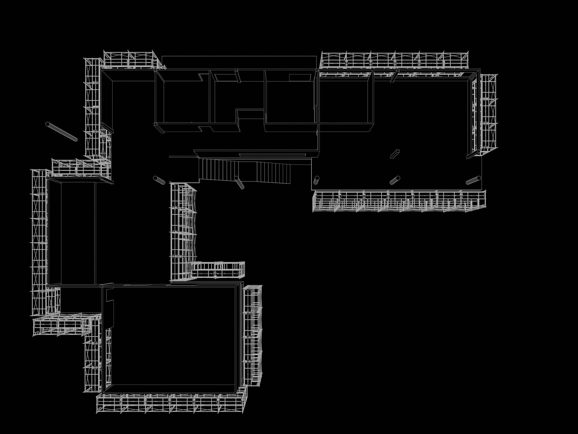 Building in construction scene 25-12 3D model_8