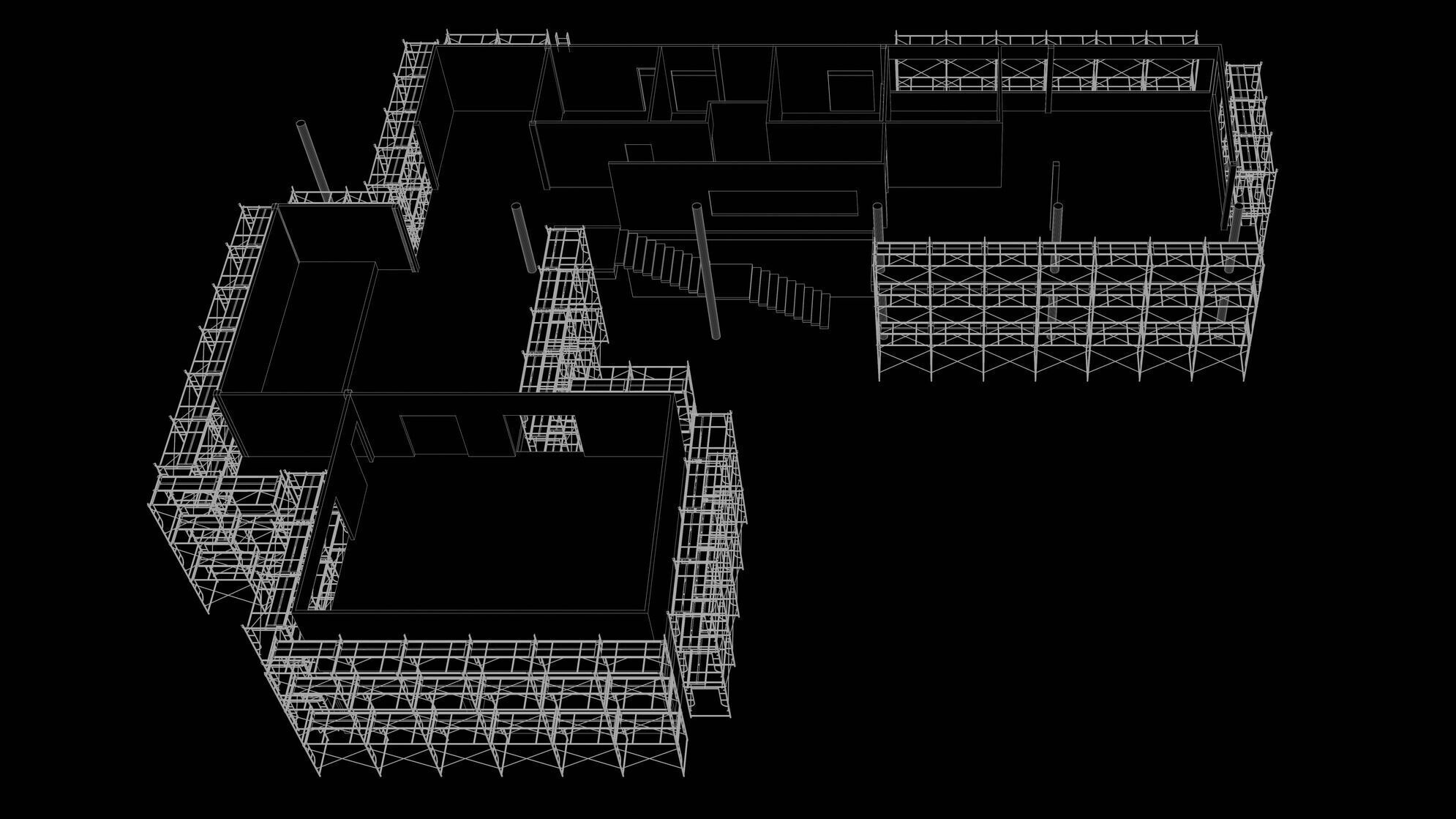 Building in construction scene 25-12 3D model_14