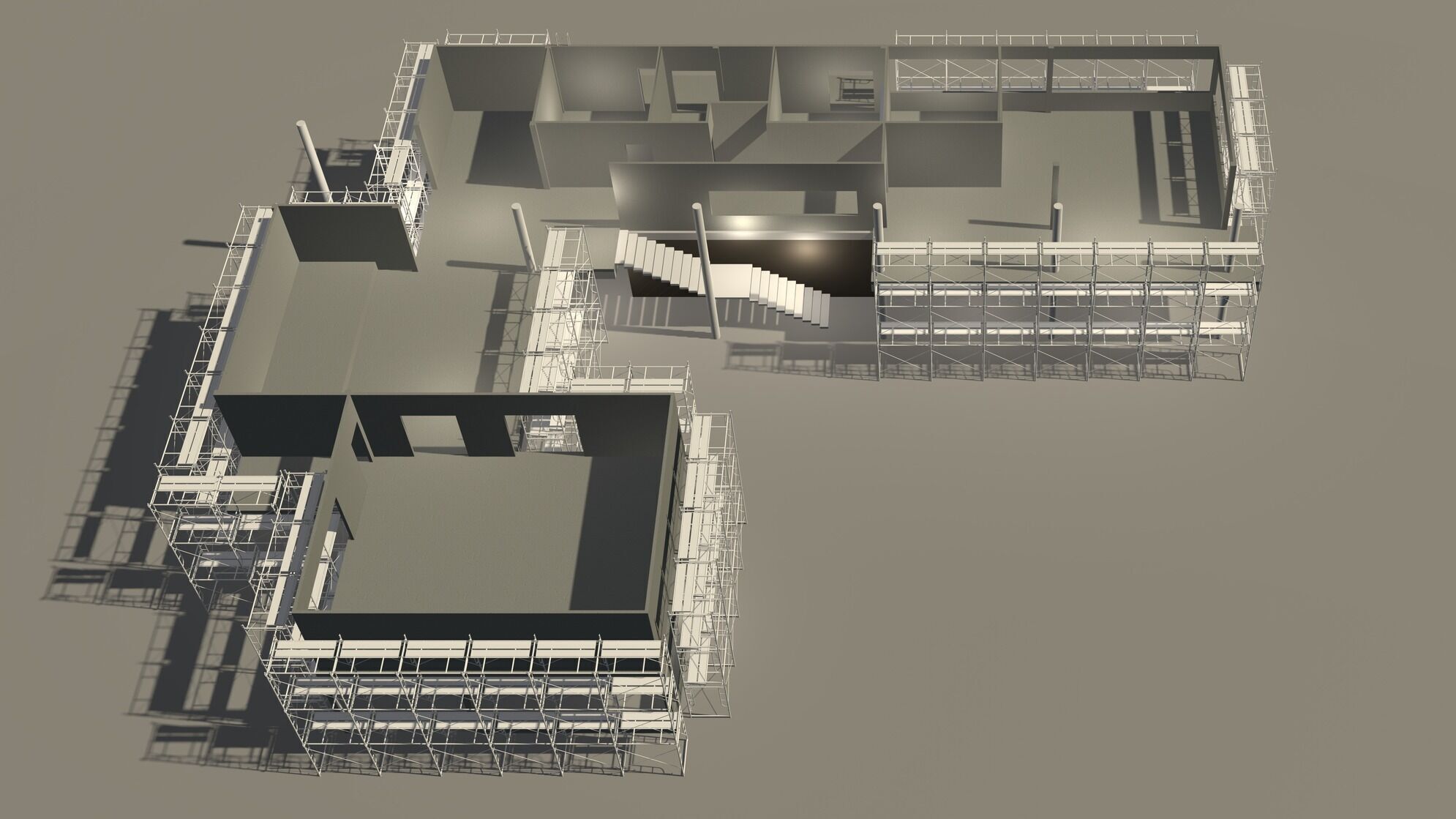 Building in construction scene 25-12 3D model_7