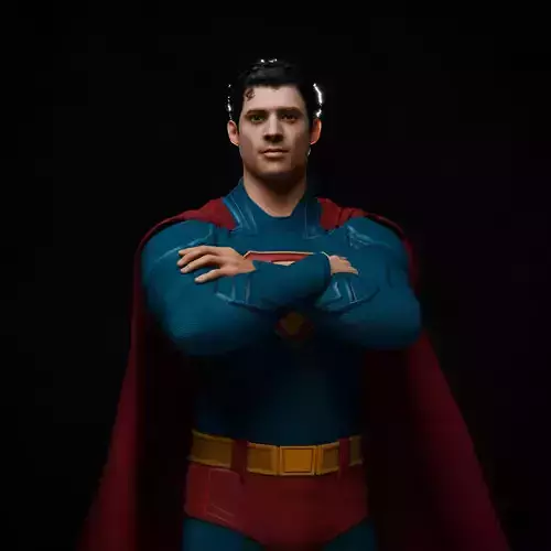 Superman David Corenswet 2025 3D model