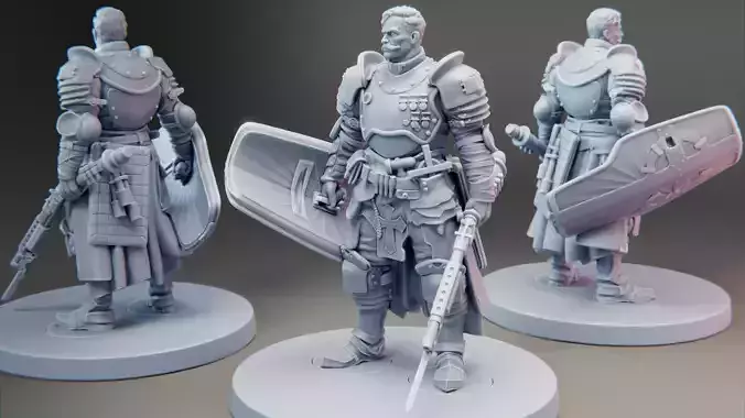 Augustus Von Mackensen - Zug 7 Warband - Lieutenant