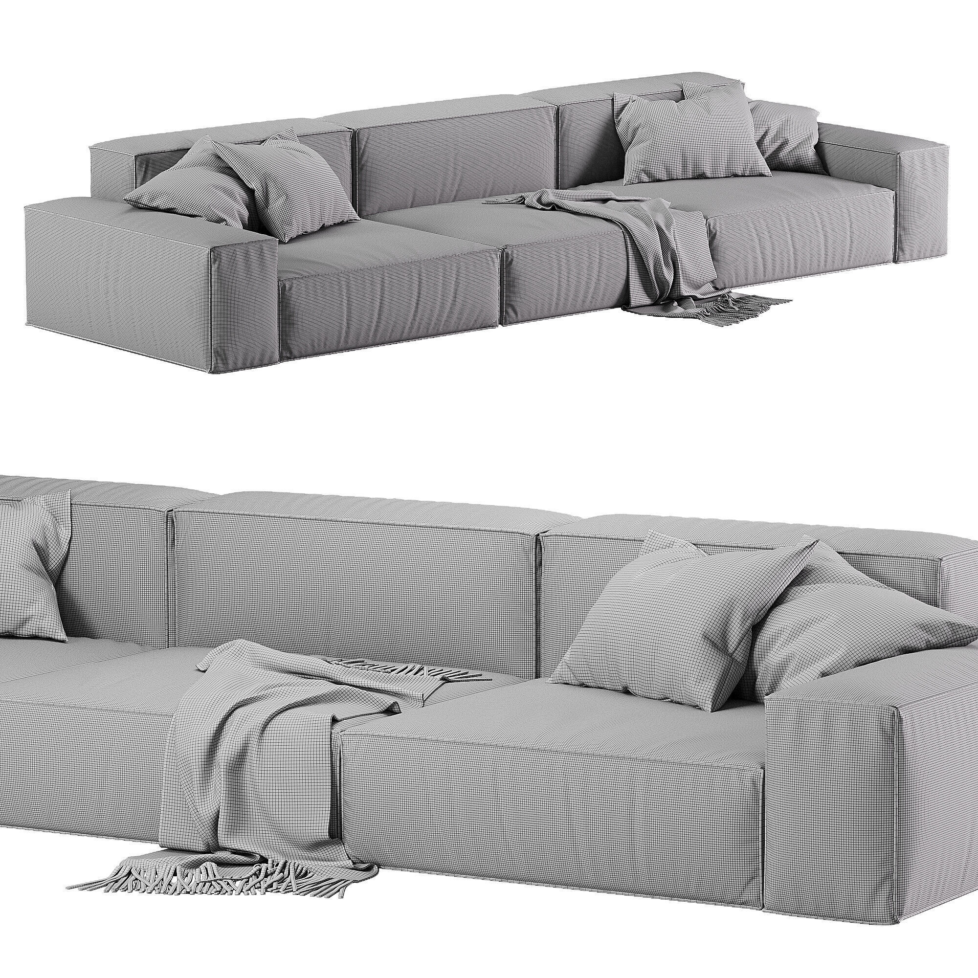 NeoWall sofa 3D model_5