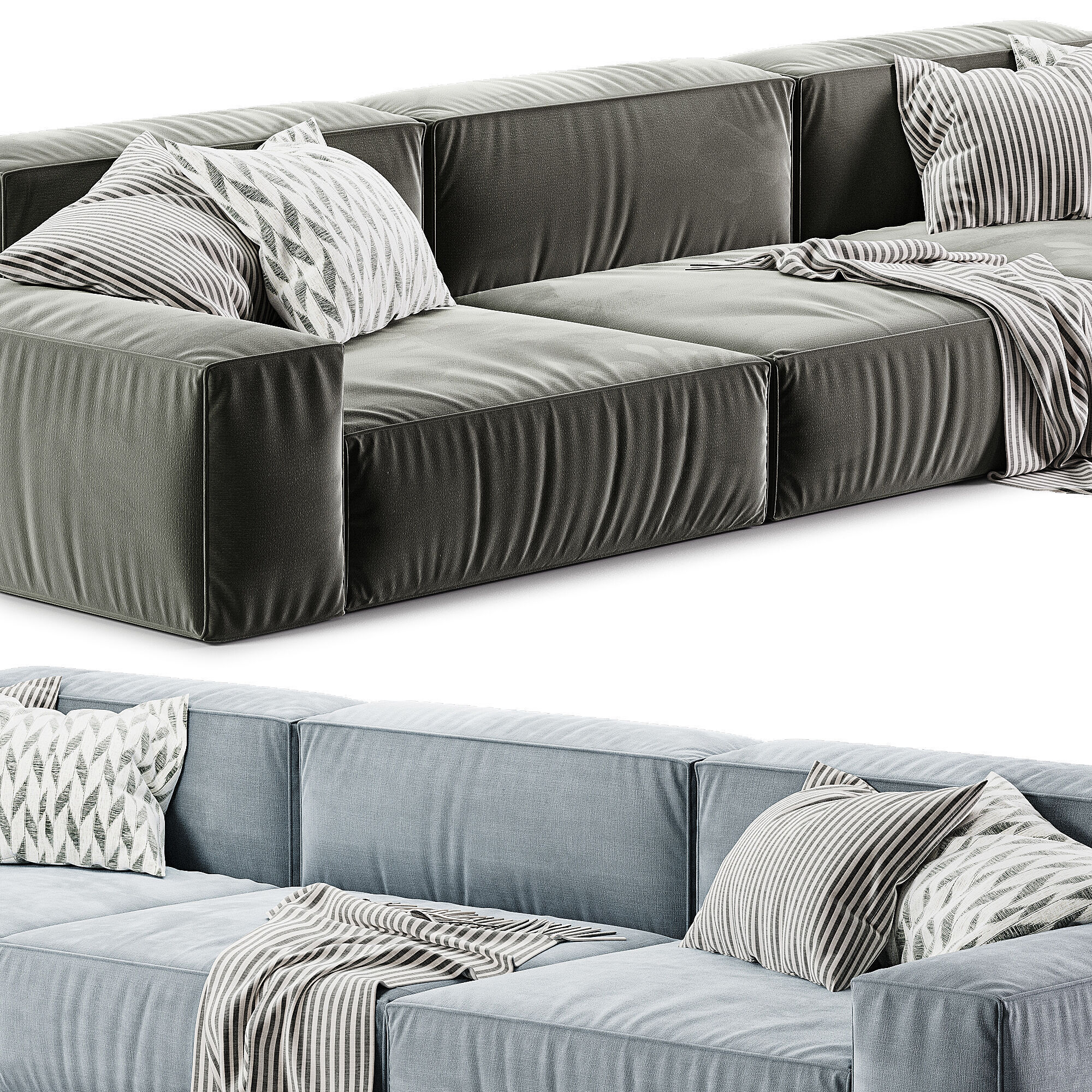 NeoWall sofa 3D model_3