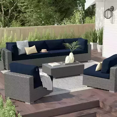 Stopover Outdoor Patio Sectional Set