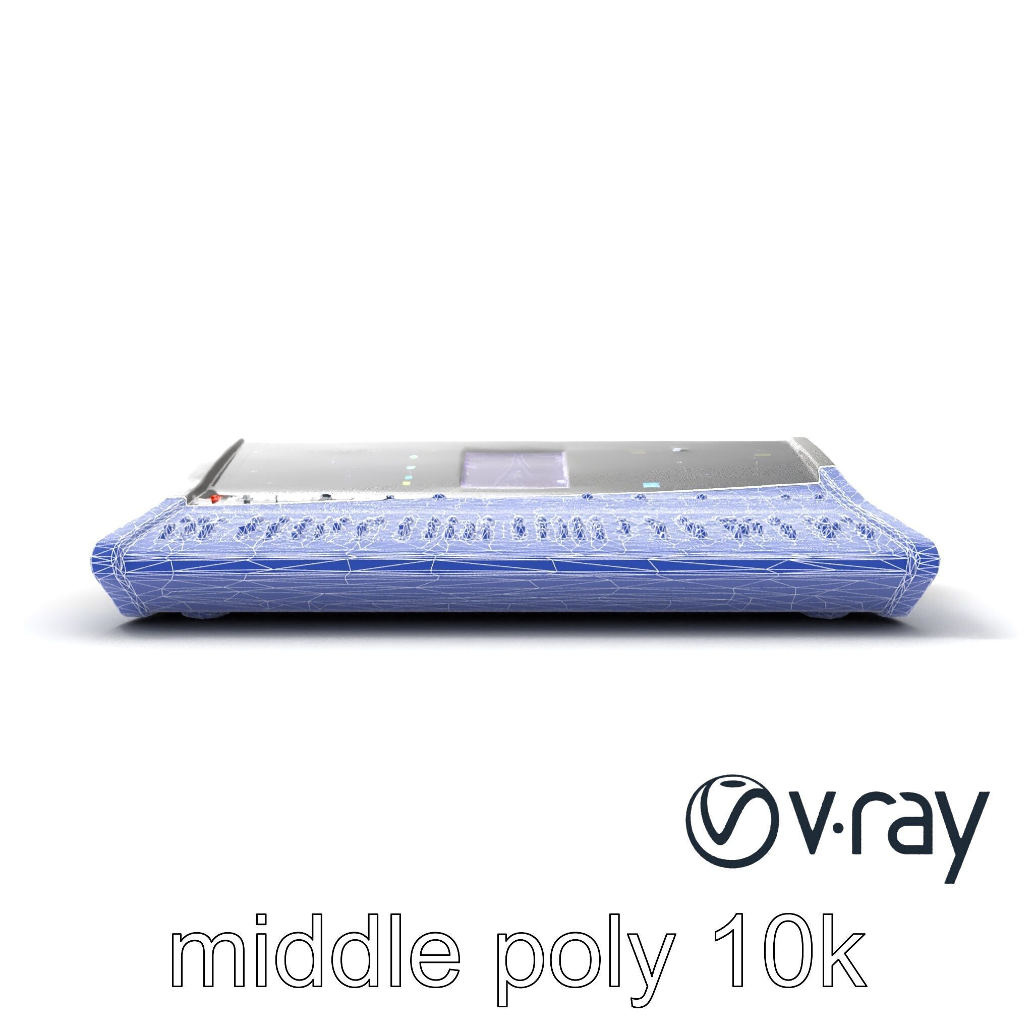 Professional Sound Console Audio Control model pack Low-poly 3D model_30