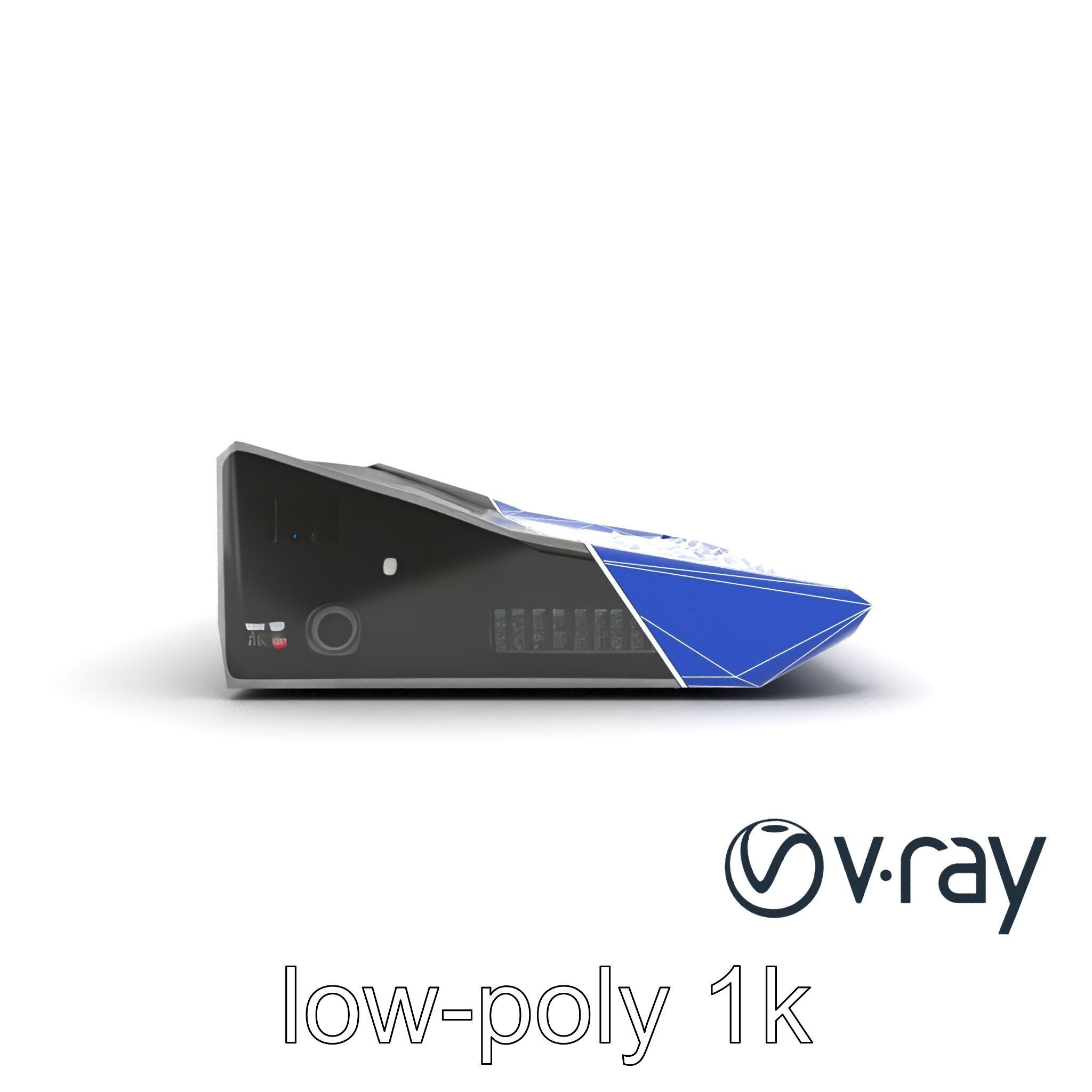 Professional Sound Console Audio Control model pack Low-poly 3D model_26