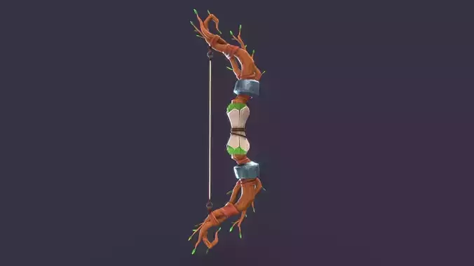 Stylish tree branch bow