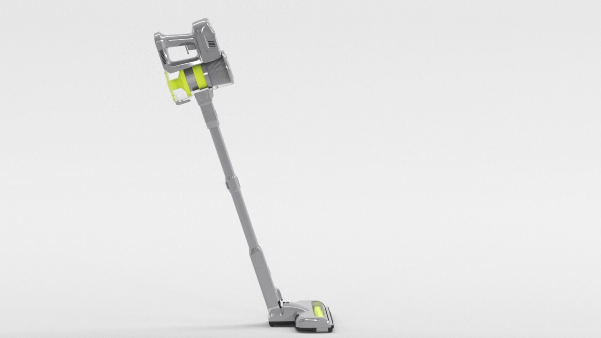 Kalado Steel vacuum cleaner Wireless Low-poly 3D model_3