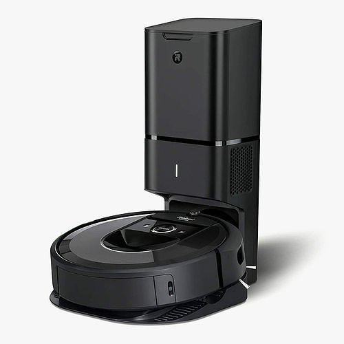 iRobot Roomba i7 7550 Robot Vacuum with Automatic Low-poly 3D model