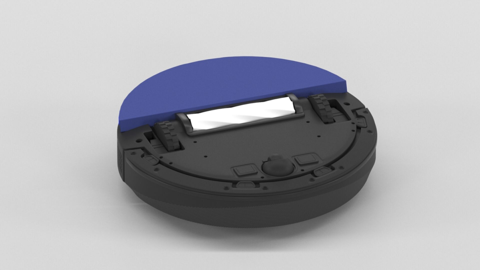 eufy by Anker RoboVac X8 Hybrid Low-poly 3D model_5