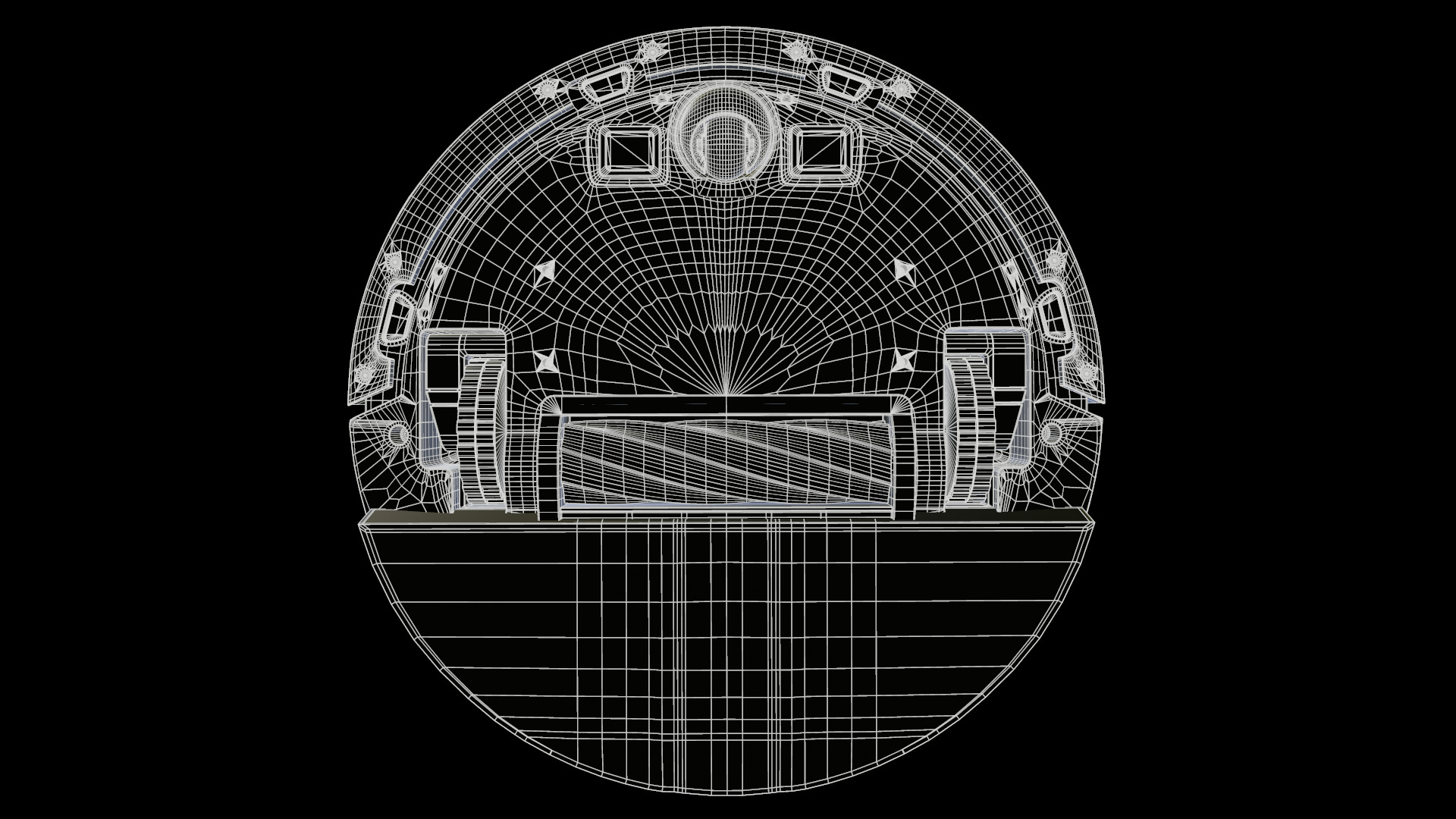 eufy by Anker RoboVac X8 Hybrid Low-poly 3D model_12