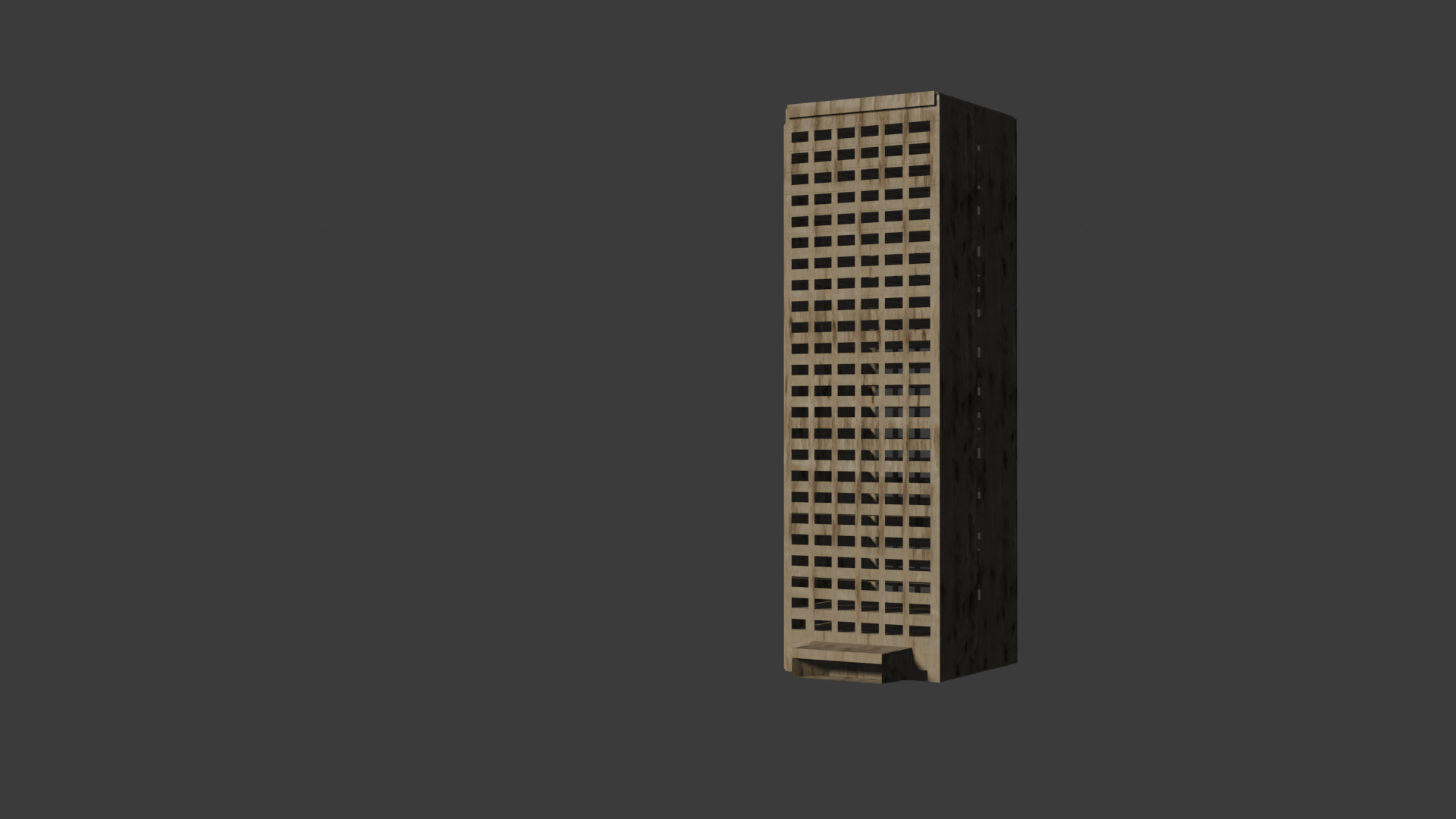 Murr Tower Beirut Free low-poly 3D model_1