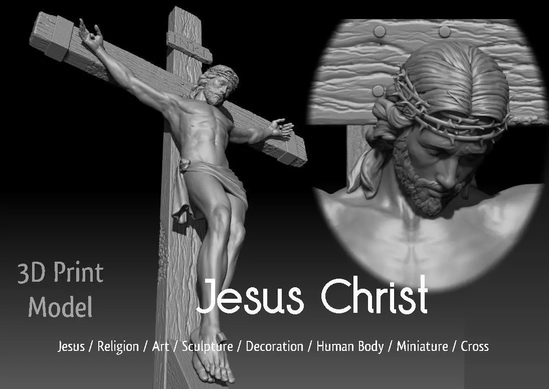Jesus Christ 3D print model