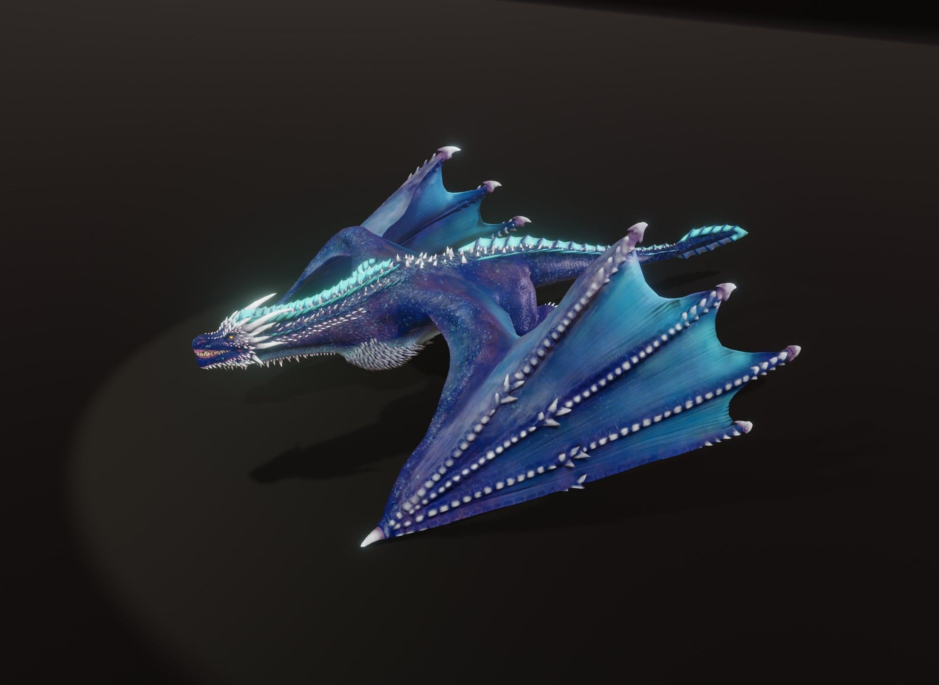 Realistic Animated Wyverns 3d Model Collection _45
