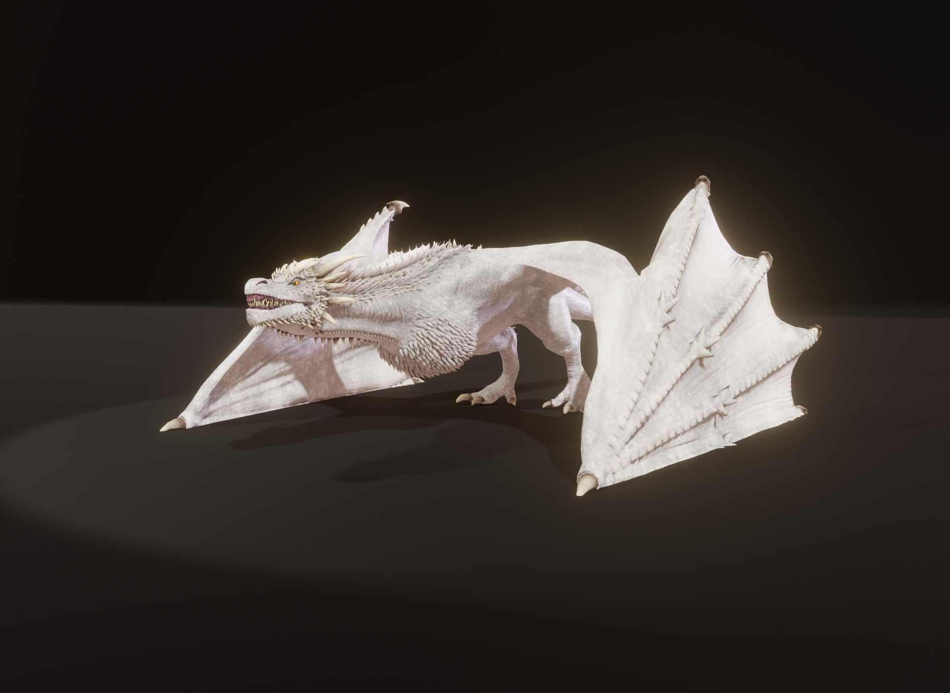 Realistic Animated Wyverns 3d Model Collection _47