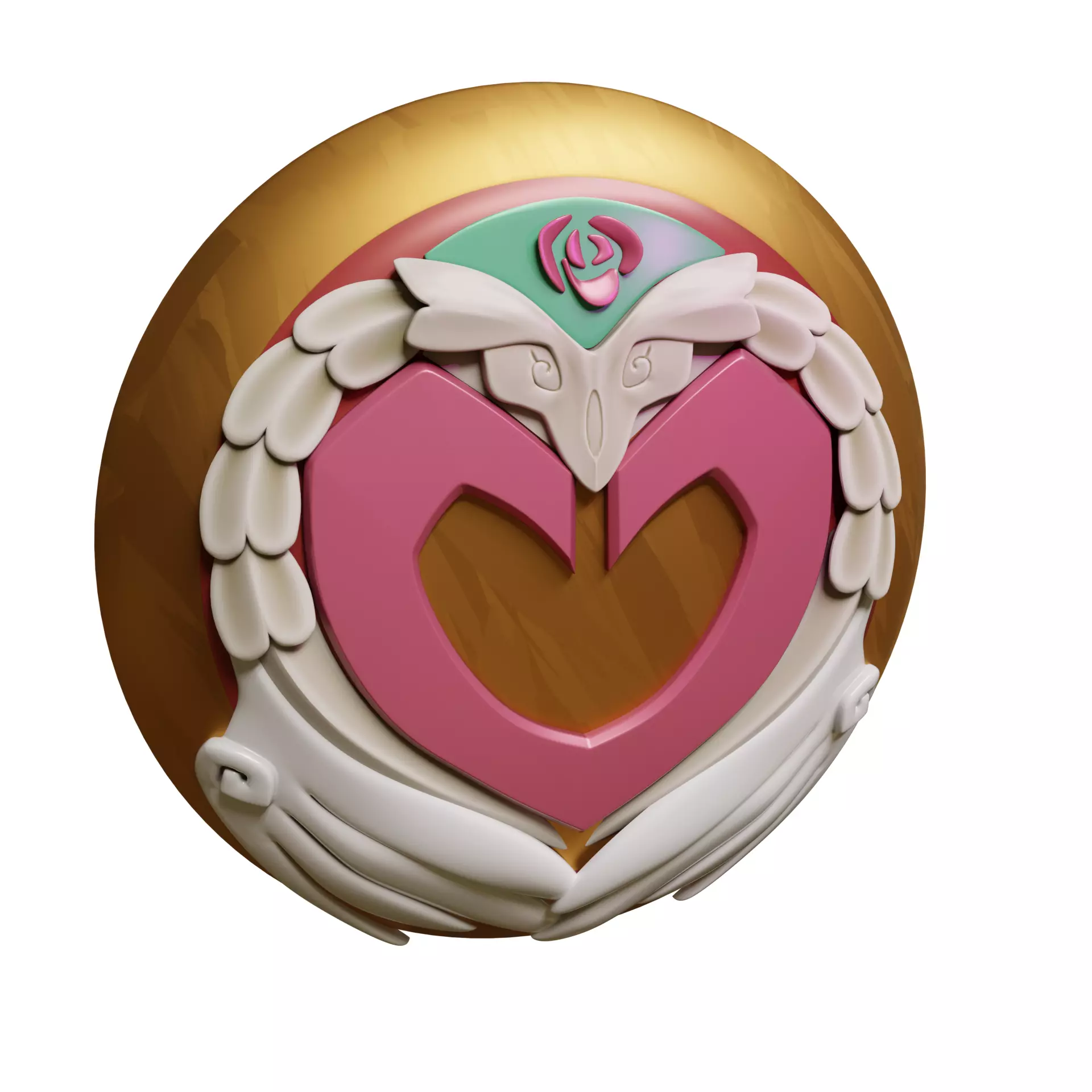 Aphrodite shield hades cosplay 3D print model