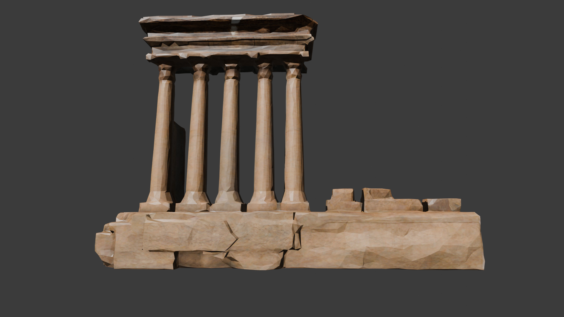 Baalbeck Free 3D print model_1