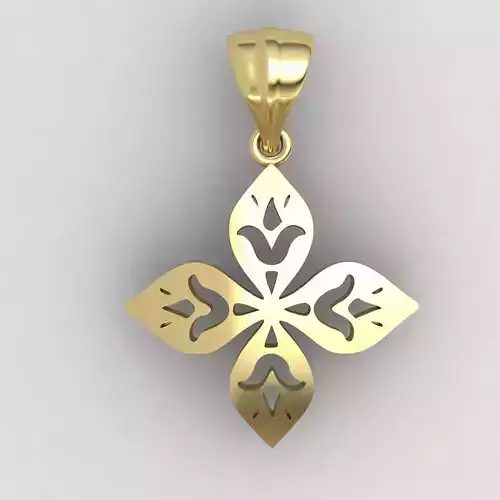 flower pendant 02